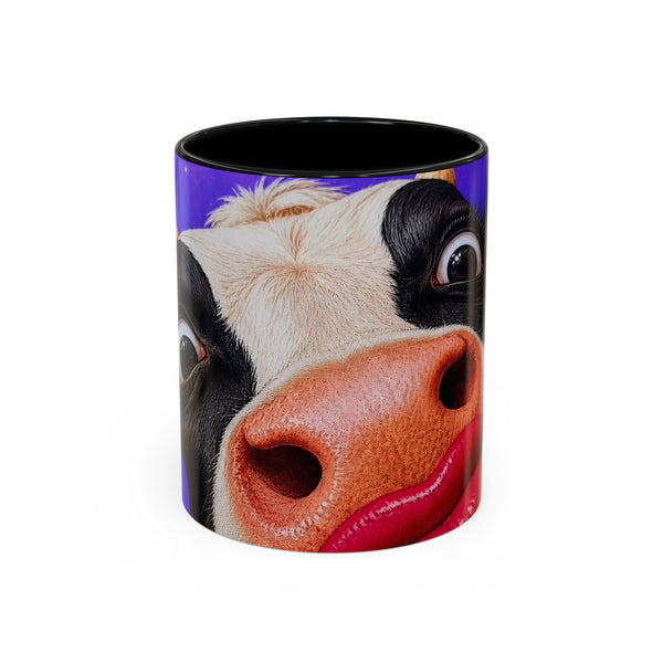 Funny Cow Accent Coffee Mug — Cute Farm Animal Humor for Cow Lovers (11/15 oz)