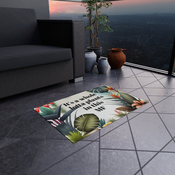 Plant lover Outdoor Rug