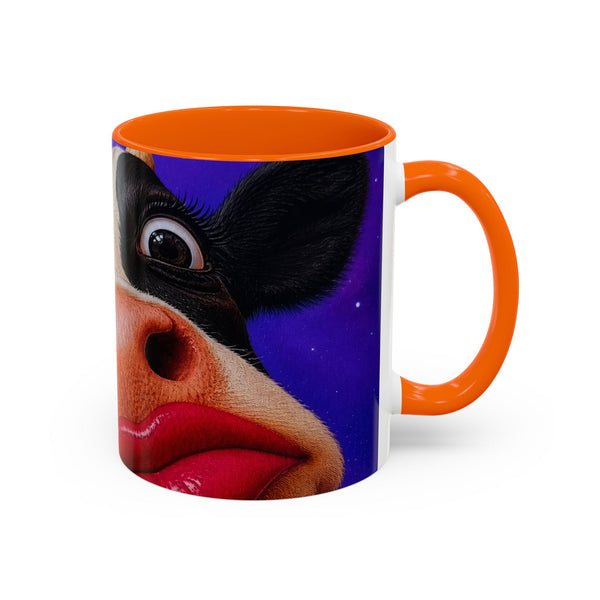 Funny Cow Accent Coffee Mug — Cute Farm Animal Humor for Cow Lovers (11/15 oz)
