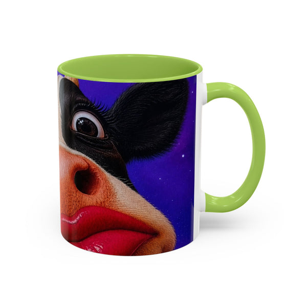 Funny Cow Accent Coffee Mug — Cute Farm Animal Humor for Cow Lovers (11/15 oz)