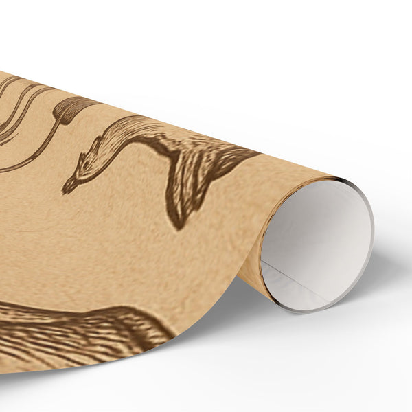 Farm themed gift wrap