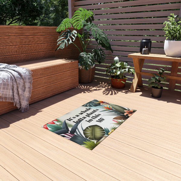 Plant lover Outdoor Rug